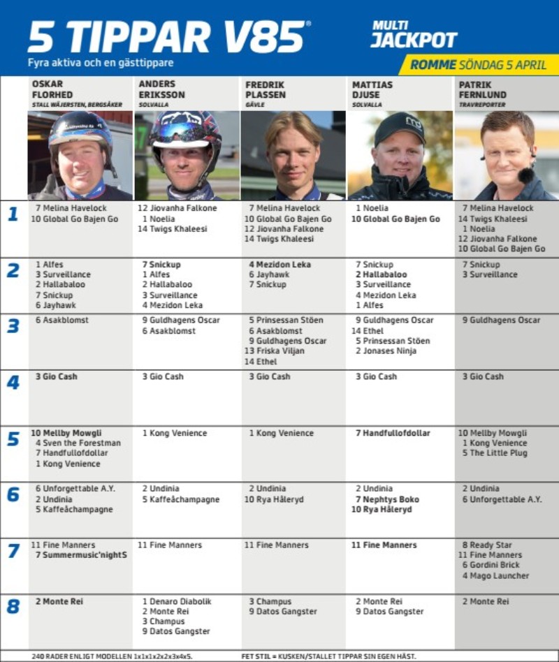 Bild från travets värld